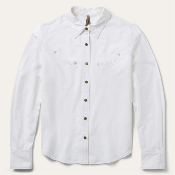 Stetson White Denim Blouse