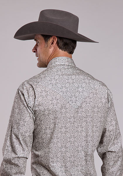 Stetson Grey Paisley Medallion