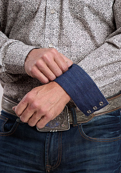 Stetson Grey Paisley Medallion