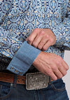 Stetson Blue Paisley Medallion