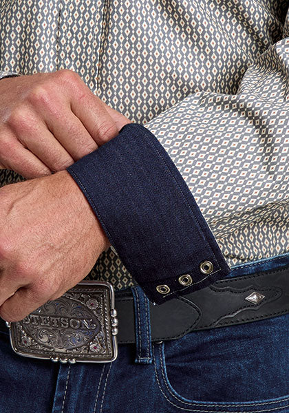 Stetson Diamond Print Shirt