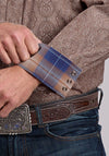 Stetson Highland Paisley Western Snap Shirt - Broken horn