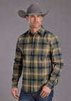 Stetson Men Twill Ombre Plaid