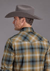 Stetson Men Twill Ombre Plaid