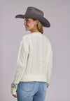 Stetson Women's Wool Blend Sweater - Broken horn