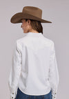Stetson White Denim Blouse