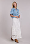 Stetson Denim Crop Short Sleeve