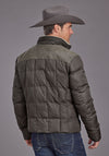 Stetson Men's Novelty Solid Quilted Nylon Jacket