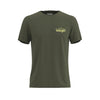 Wrangler Men T-Shirt - Deep Lichen Green Heather