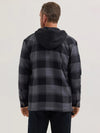 Wrangler Mens Riggs Hooded Flannel Work Jacket