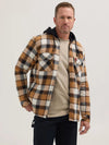 Wrangler Mens Riggs Hooded Flannel Work Jacket