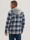 Wrangler Mens Riggs Hooded Flannel Work Jacket