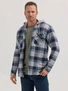 Wrangler Mens Riggs Hooded Flannel Work Jacket