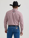 Wrangler Men's PBR Logo Western Shirt