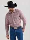 Wrangler Men's PBR Logo Western Shirt