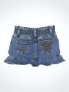 Wrangler Little Girl's Pull On Ruffle Denim Skirt