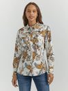 Wrangler Women's All Occasion Snap Western Shirt - Floral