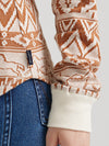 Wrangler Retro Aztec Print Knit - Brown