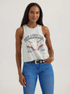 Wrangler Women's Festival Crop Tank