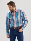 Wrangler Men's Vintage-Inspired Brushpopper Western Snap Shirt