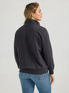 Wrangler Women's Long Live Cowboys Quarter Zip Pullover