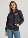 Wrangler Women's Long Live Cowboys Quarter Zip Pullover