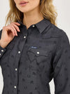 Wrangler Women Western Snap Shirt