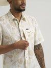 Wrangler Short Sleeve Snap Shirt - Broken horn