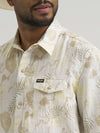 Wrangler Short Sleeve Snap Shirt - Broken horn