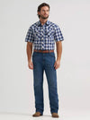 Wrangler Retro Sawtooth Pocket Western Snap Shirt - Broken horn