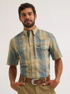 Wrangler All Terrain Gear Performance Plaid Shirt - Broken horn