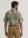 Wrangler All Terrain Gear Performance Plaid Shirt - Broken horn