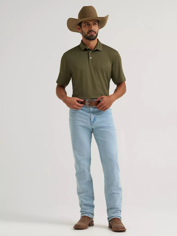 Wrangler All Terrain Gear Performance Polo Shirt - Broken horn