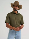 Wrangler All Terrain Gear Performance Polo Shirt - Broken horn