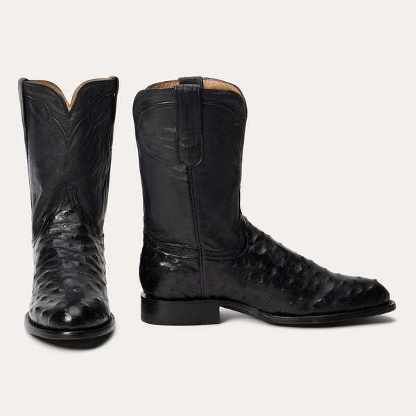 Stetson Austin Ostrich Roper Boot