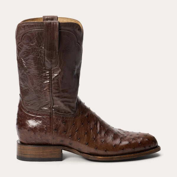 Stetson Austin Ostrich Roper Boot