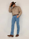 Wrangler Mens Cowboy Cut Jean Original Fit -Antique Wash