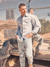 Wrangler Mens Cowboy Cut Jean Original Fit -Bleach