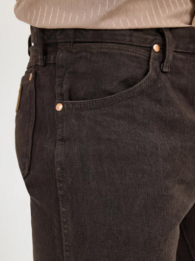 Wrangler Mens Cowboy Cut Jean Original Fit - Black Chocolate