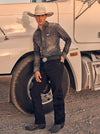 Wrangler Mens Cowboy Cut Jean Original Fit - Shadow Black