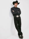 Wrangler Mens Cowboy Cut Jean Original Fit - Shadow Black