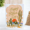 Trail Ride Father's Day Greeting Card