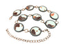 Cow Print Chain Belt