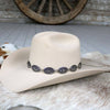 Antiqued Oval Hat Band