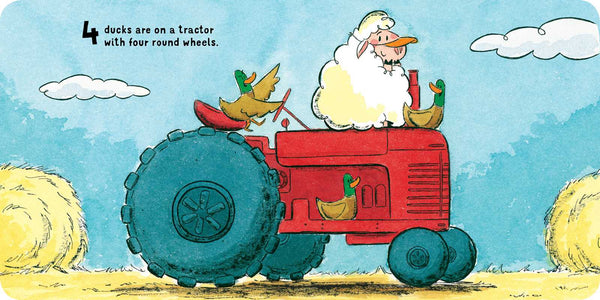 Hide 'n' Sheep by Jennifer Sattler - Broken horn