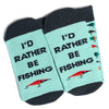 I'd Rather Be Fishing Socks
