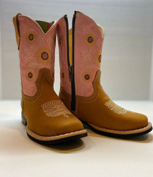 Rodeo Sunflower Miel/Rosa