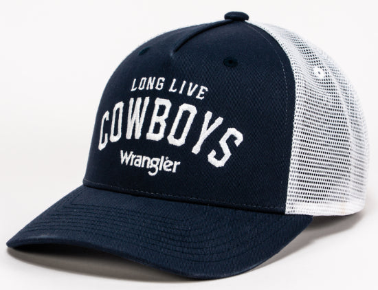 Wrangler Long Live Cowboys Trucker Cap