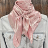 Blush Jacquard Wild Rag