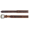 JP West Mens Belt Turq. Inlay